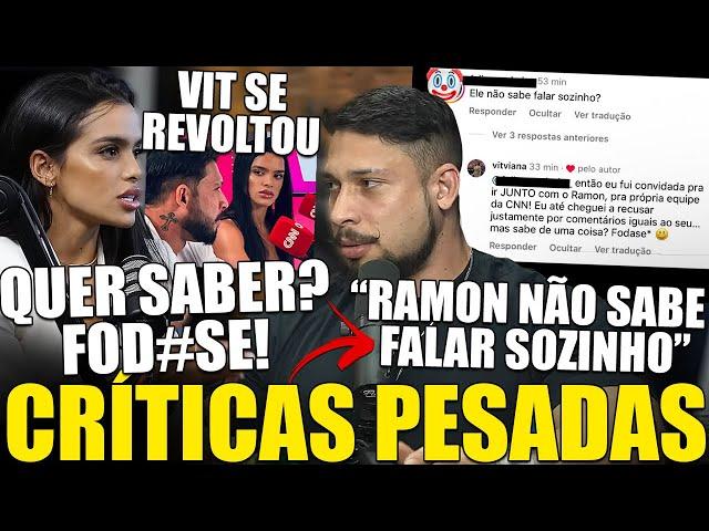 POLÊMICA! ESPOSA DO RAMON PERDE A PACIÊNCIA APÓS ENTREVISTA GERAR CRÍTICAS! EXPLICOU PORQUE ELA FOI