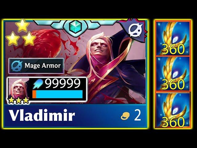 Vladimir x3 "Archangel's Staff" + "Mage Armor" it was absolutely insane!