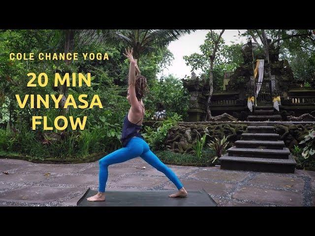 Cole Chance 20 min Intermediate Power Flow - Yoga for Energy and Strength