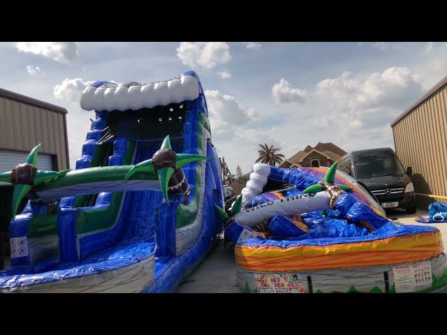 UNBOXING AIER INFLATABLES CHAN EVA PARTY RENTAL BUSINESS