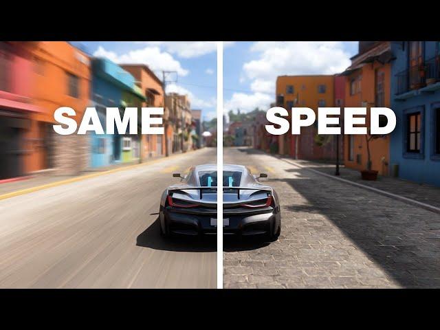 Why Racing Games Feel Slow