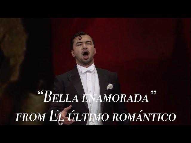 "Bella enamorada" from El último romántico - Anthony León, Tenor (Operalia 2022 Zarzuela Prize)