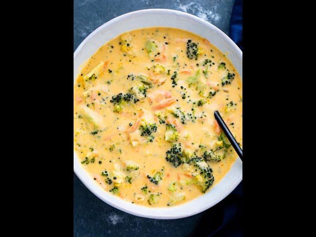 Amazing Broccoli Cheddar Soup - Try My Chow