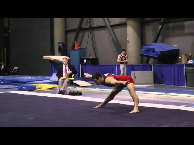 Jacob Dalton - Floor Exercise - 2011 Winter Cup Challenge Day 1