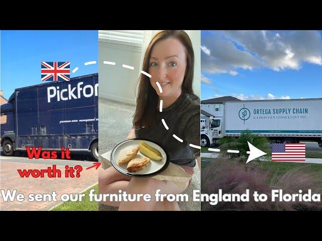 Was it worth it? Sending furniture from England to Florida | Weekly Vlog