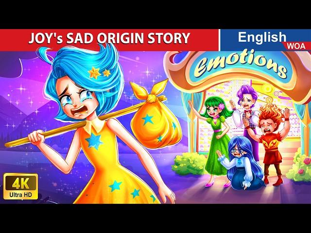 Inside Out 2: JOY's SAD ORIGIN STORY  English Storytime Fairy Tales @WOAFairyTalesEnglish