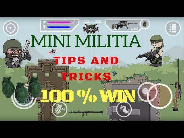 Mini Militia tricks | How to win Mini Militia Easily Without hack | Doodle Army 2 - Mini Militia