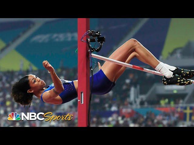 Vashti Cunningham wins bronze in high jump at Track and Field Worlds | NBC Sports