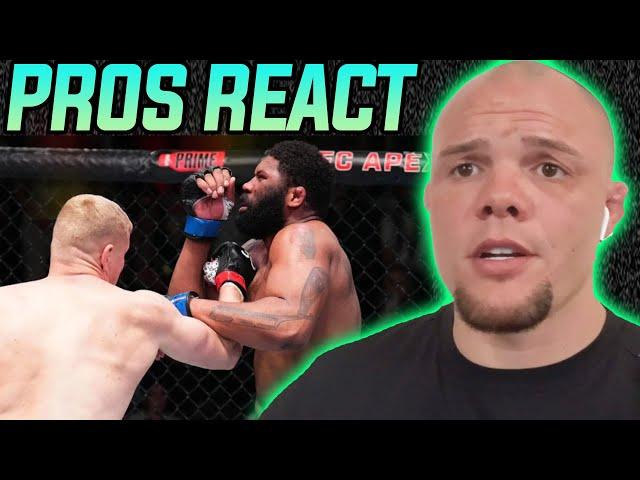 MMA Pros React  Sergei Pavlovich KO's Curtis Blaydes  UFC Vegas 71