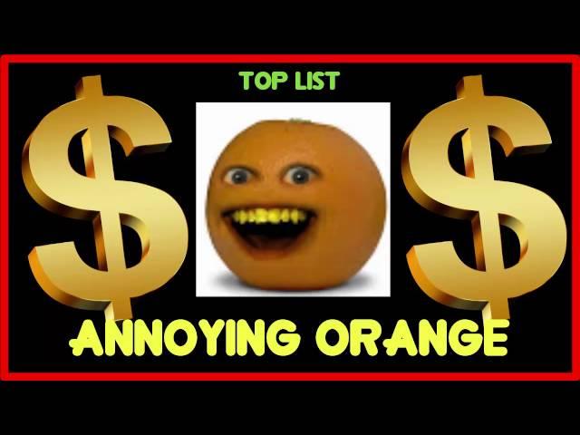 How much does Annoying Orange make on YouTube 2016