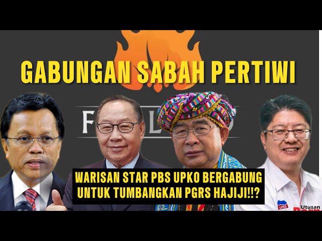 GABUNGAN BARU :: GABUNGAN PERTIWI SABAH DIUMUMKAN GABUNGAN WARISAN PBS STAR UPKO!!