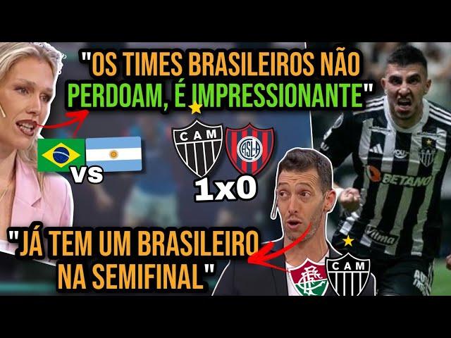 TRISTEZA DA IMPRENSA ARGENTINA APÓS ATLÉTICO-MG ELIMINAR O SAN LORENZO NA LIBERTADORES