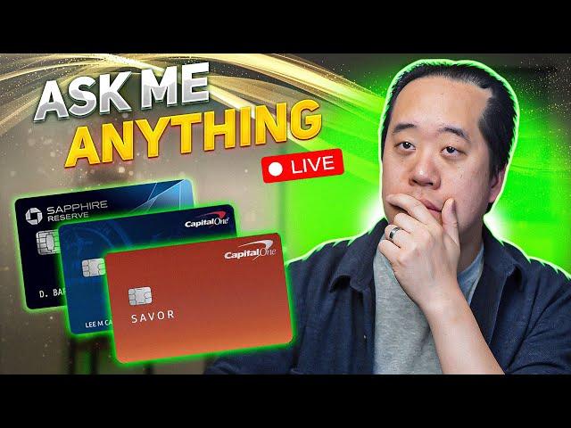 YOUR Credit Card Setups Reviewed | LIVE Q&A