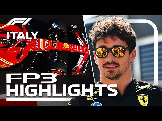 FP3 Highlights | 2024 Italian Grand Prix