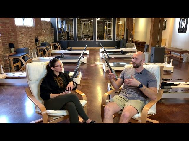 Master Pilates Instructor Training: Interviewing Olivia before she goes to Balanced Body