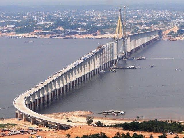 Ponte sobre o Rio Negro - Manaus Am - 【GoPro】