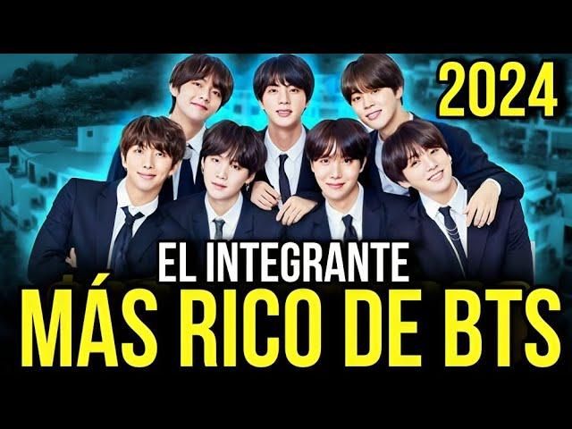 ¿QUIÉN de BTS es el MÁS RICO? | 2024 ACTUALIZADO