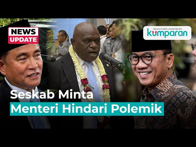 Bocoran WA Seskab: Menteri Prabowo Diminta Hindari Polemik