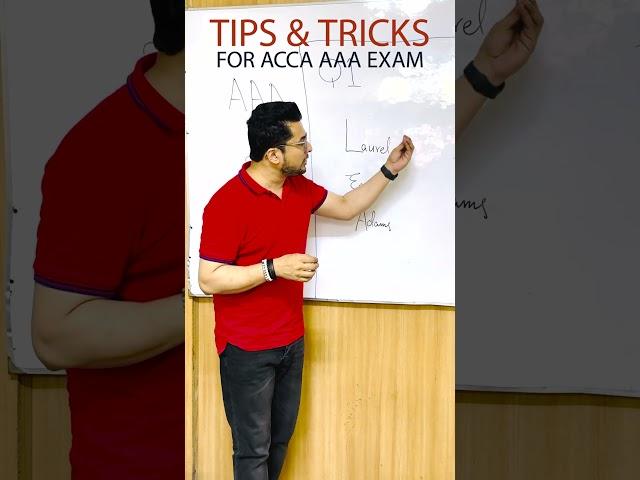 ACCA AAA | Tips Questions with Financial Information