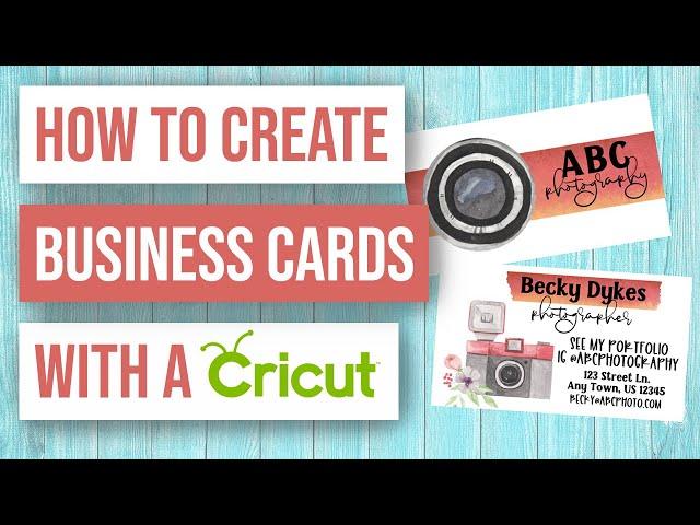  How to Create Business Cards with Cricut