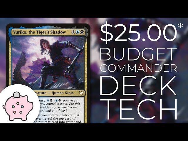 Yuriko, the Tiger's Shadow | EDH Budget Deck Tech $25 | Tribal | Magic the Gathering | Commander