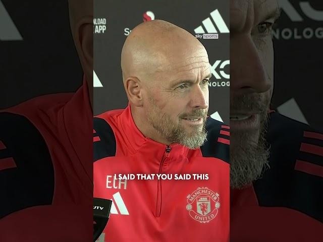 Erik ten Hag responds to criticism from Ronaldo