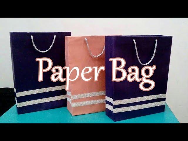 DIY | How to make Paper Bag for Gift | Carry Bag | Bharti's Creative Art And Craft