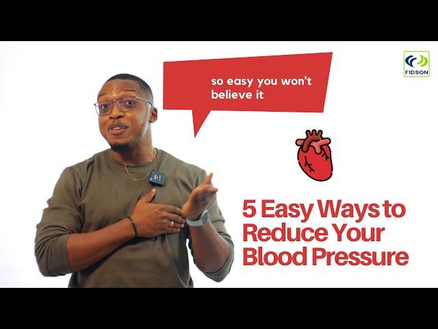 5 Easy Ways You can Reduce Your Blood Pressure