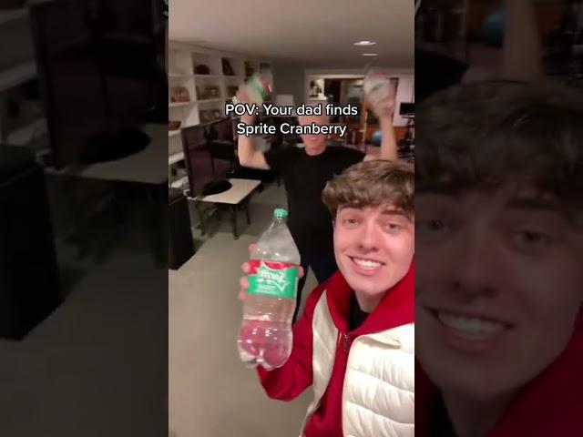 POV: Your dad finds Sprite Cranberry #shorts