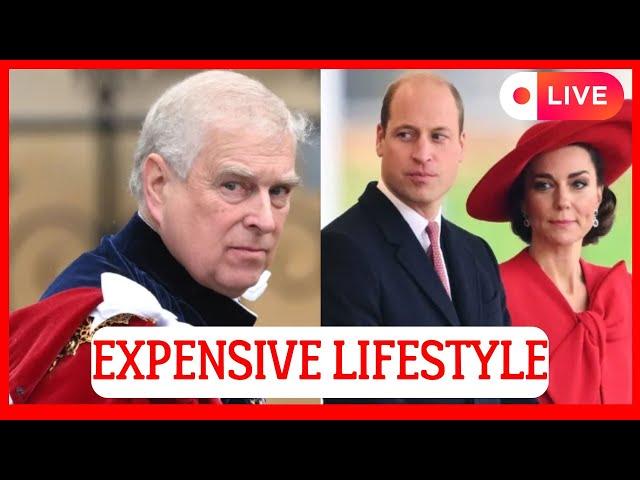 ROYALS IN SHOCK! PRINCE ANDREW'S LAVISH LIFESTYLE OUTSHINES WILLIAM & KATE!