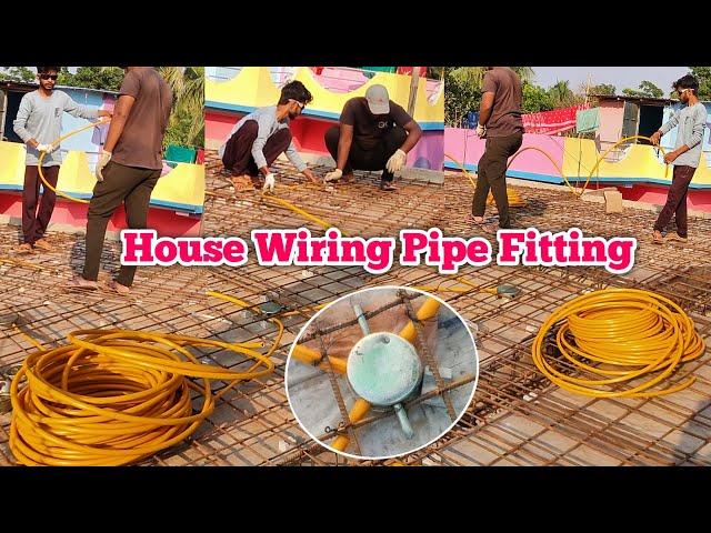 Electric Pipe Fitting | Electrical House Wiring Pipe Fitting in Slab