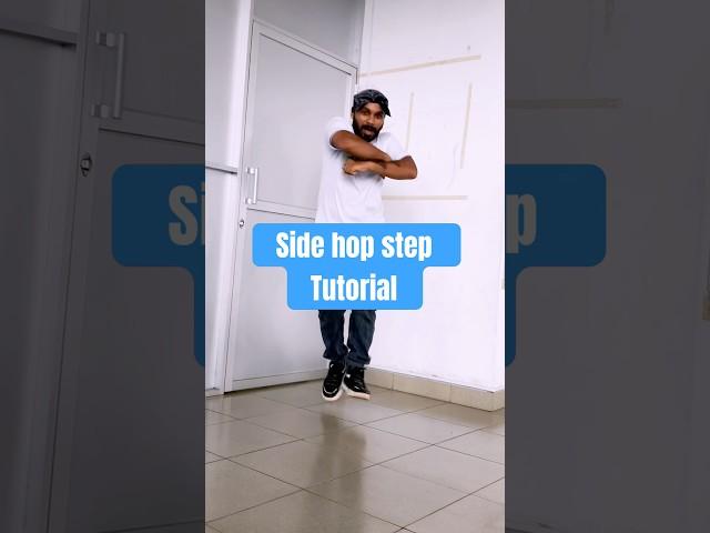 Side Hop Step Tutorial | EASY  #cwalk #sidehop #cwalking #hiphop #viral #shorts