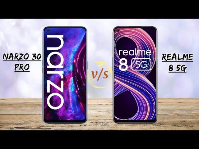 Realme 8 5G vs Narzo 30 Pro 5G comparison Specifications 