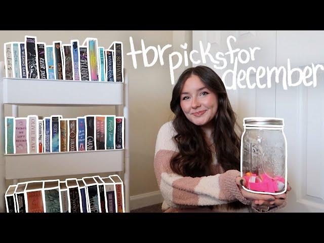 TBR jar prompts choose my December reads🫙 *my December tbr*