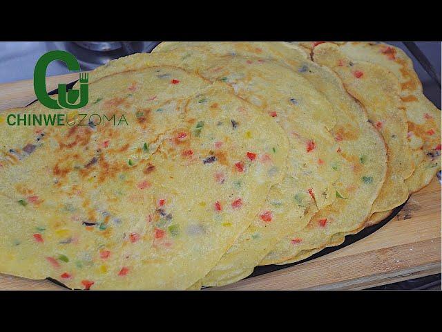 How To Make Delicious Nigerian Pancakes | Nigerian Diet Pancakes - Chinwe Uzoma Kitchen