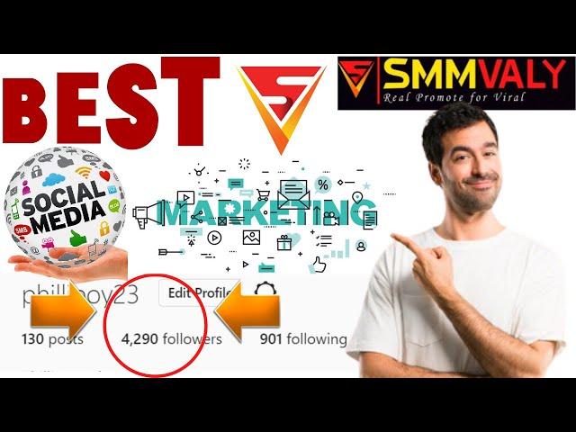 Social Media Marketing Panel | buy Instagram Followers | smmvaly