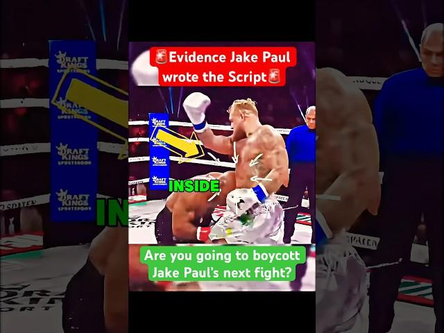 Mike Tyson vs Jake Paul and the leaked script!  #boxing