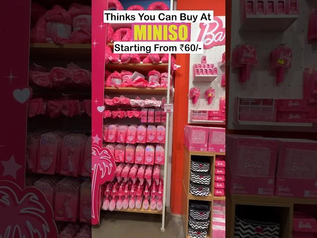 Starting From ₹60/- Miniso Finds | Miniso Haul #minisoshopping #minisho #shorts #youtubeshorts