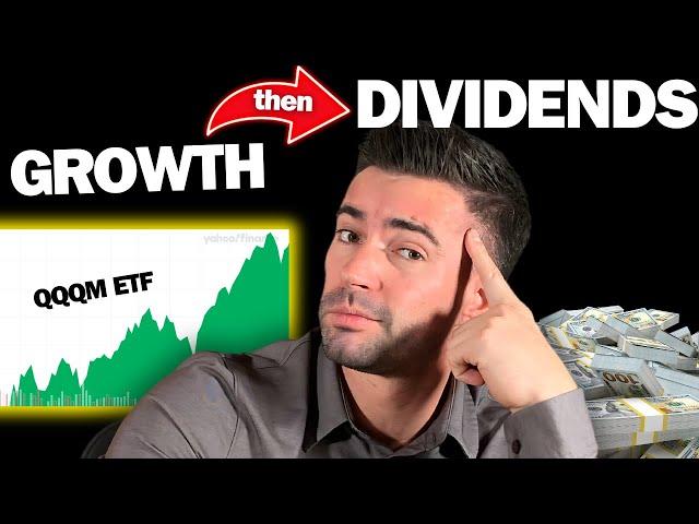 Living off dividends FASTER: Invest in Growth then switch to Dividends (PASSIVE INCOME FOREVER)