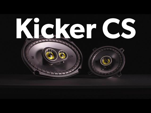 Kicker CS Series car speakers | Crutchfield