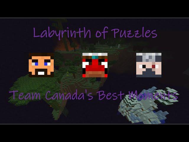 Minecraft - Team Canada's Best Moments in Labyrinth of Puzzles