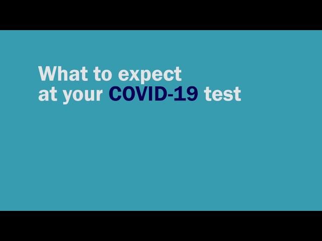 What to Expect at Your COVID-19 Test