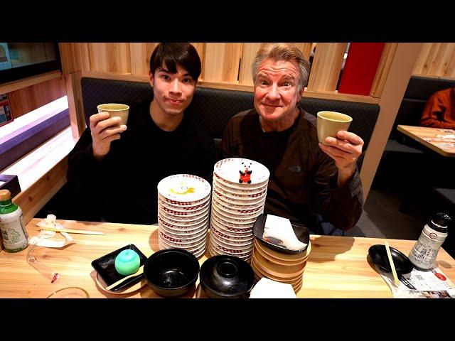 Japan's Top SUSHI Chain Restaurant (Sushiro) - Eric Meal Time #958