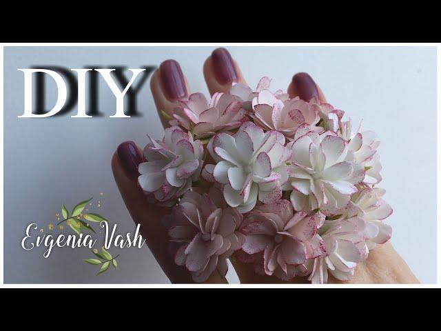 Минимум МАТЕРИАЛОВ и ВРЕМЕНИ | МАЛЕНЬКИЕ ЦВЕТОЧКИ своими руками | FLOWERS from FOAMIRAN