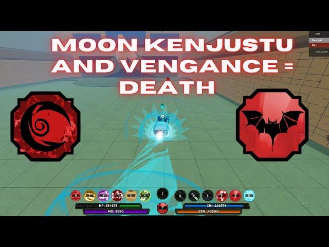 Vengeance and Moon Kenjutsu are Unbeatable | Shindo Life PVP #10