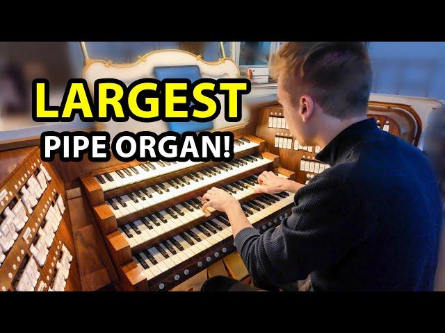 TOCCATA.. on the 3rd LARGEST ORGAN in the country!