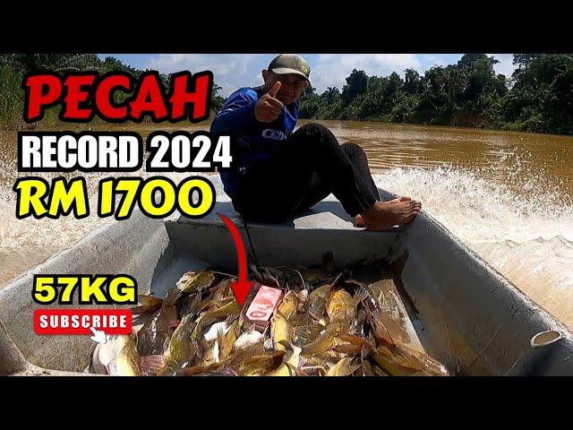 BUBU BAUNG PECAH RECORD 2024 57KG=RM1700 #vlog134 #unlimitedhobby #unlimitedfishing