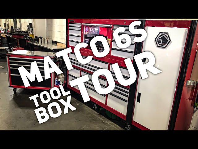 Updated 2019 Matco 6s Tool Box Tour