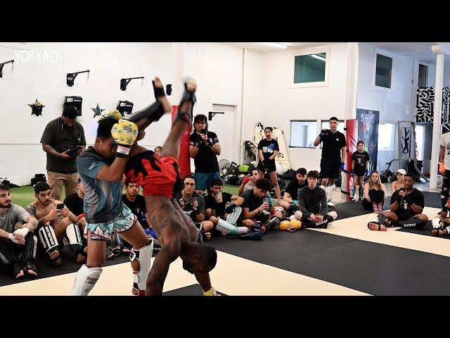 Full Sparring Session | YOKKAO Fight Team Faces SVG MMA Academy in El Paso, Texas | YOKKAO USA Tour