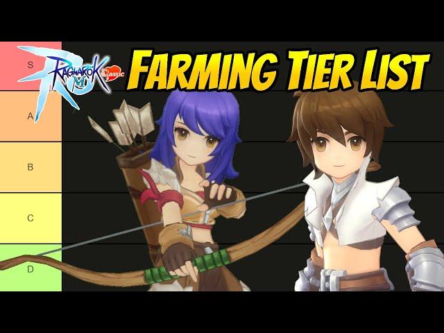 Ragnarok M: Classic (Zeny Only) Farming Tier List: Which Are The Best Farming Classes?